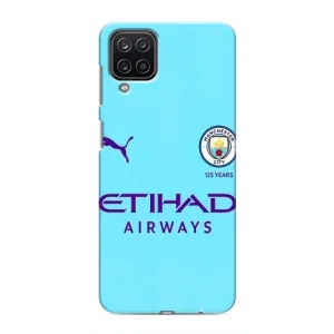 Силиконовые Чехлы принт Футбол на Samsung Galaxy M12 (Man City)