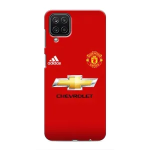 Силиконовые Чехлы принт Футбол на Samsung Galaxy M12 (Man United)