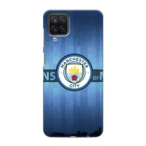 Силиконовые Чехлы принт Футбол на Samsung Galaxy M12 (ManCity)