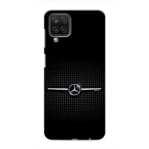 Силиконовый бампер с картинкой машины на Samsung Galaxy M12 (Mercedes)