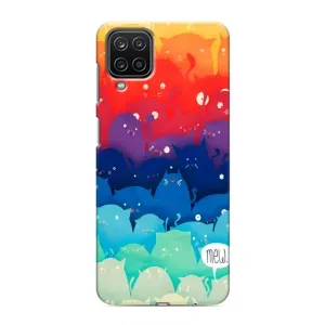 Силіконовий чохол з котиком для Samsung Galaxy M12 (Mew)