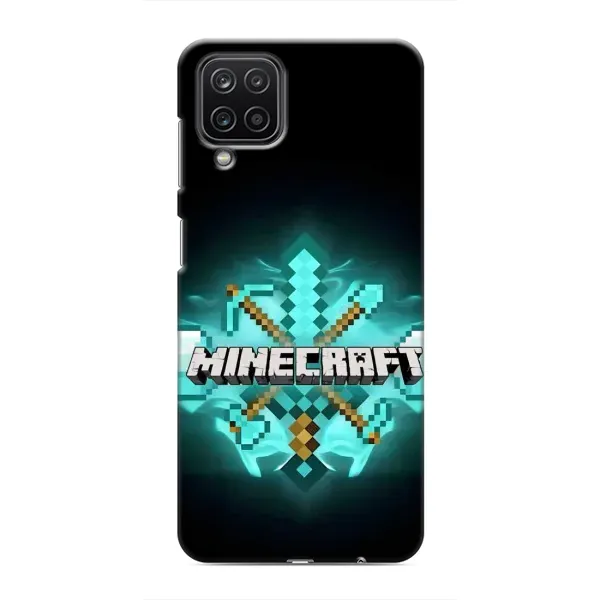 Чехол с рисунком «MineCraft 2» для Samsung Galaxy M12