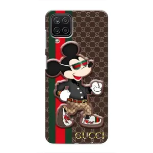 Чехлы Бренд GUCCI для Samsung Galaxy M12 (Маус Гуччи)