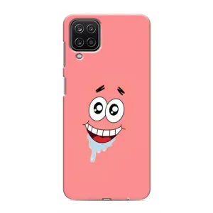 Чехлы с Патриком на Samsung Galaxy M12 (Мордочка Патрика)
