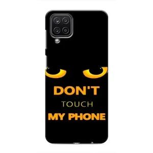 Чехол с Прикольным принтом на Samsung Galaxy M12 (Не трогай мой телефон)