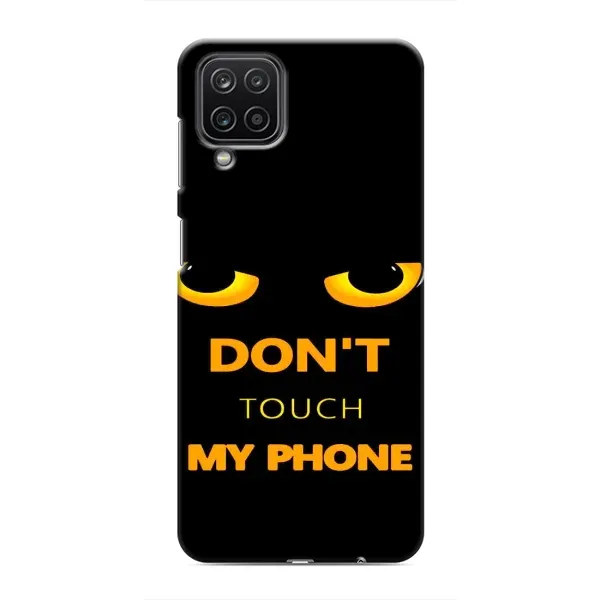 Чехол с рисунком «Не трогай мой телефон» для Samsung Galaxy M12 Чехол с рисунком «Не трогай мой телефон» для Samsung Galaxy M12