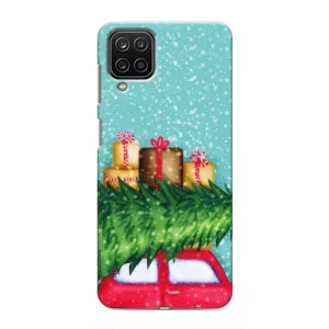 Чехол Новогодняя Елка на Samsung Galaxy M12 (Новогодние подарки)