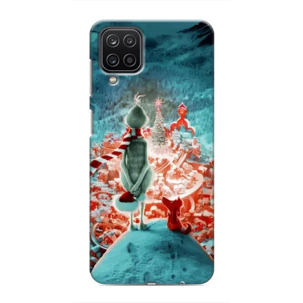 Чехол с рисунком «Новогодний Гринч» для Samsung Galaxy M12