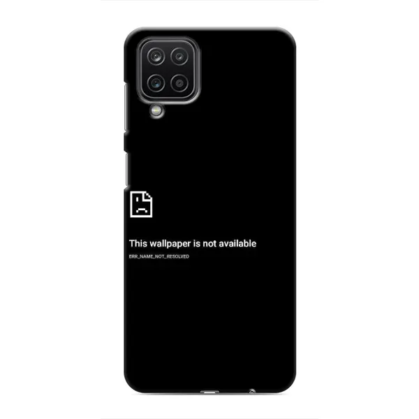 Чехол с рисунком «Ошибка» для Samsung Galaxy M12 Чехол с рисунком «Ошибка» для Samsung Galaxy M12