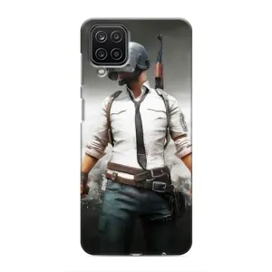 Чохол з картинкою "Герой Pubg" на Samsung Galaxy M12 (Пабг)