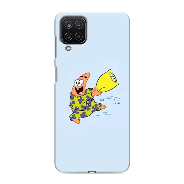 Чехол с рисунком «Патрик с подушкой» для Samsung Galaxy M12 Чехол с рисунком «Патрик с подушкой» для Samsung Galaxy M12