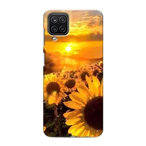 Чохол з Квітами для Samsung Galaxy M12 (поле соняшників)