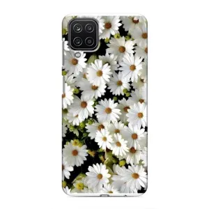 Чохол з ромашками на Samsung Galaxy M12 (Рамка в ромашках)