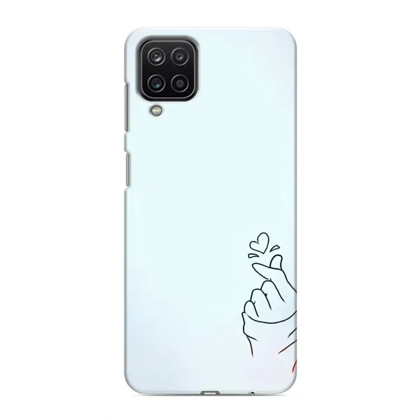Чехол с рисунком «Сердце на голубом» для Samsung Galaxy M12 Чехол с рисунком «Сердце на голубом» для Samsung Galaxy M12