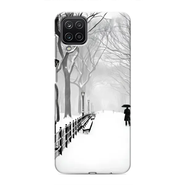 Чехол с рисунком «Снегом замело» для Samsung Galaxy M12 Чехол с рисунком «Снегом замело» для Samsung Galaxy M12