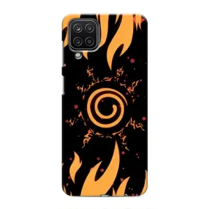 Купить Чехлы на телефон с принтом Anime для Samsung Galaxy M12 (Солнце Наруто)