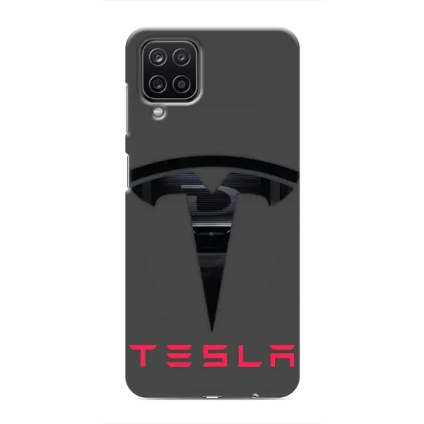 Чехол с рисунком «Logo TESLA» для Samsung Galaxy M12 Чехол с рисунком «Logo TESLA» для Samsung Galaxy M12