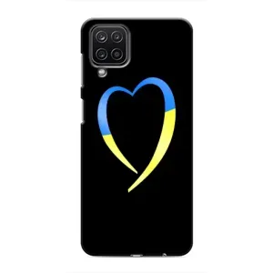 Силиконовый Чехол на Samsung Galaxy M12 (Я-Украина) (Украинское сердце)