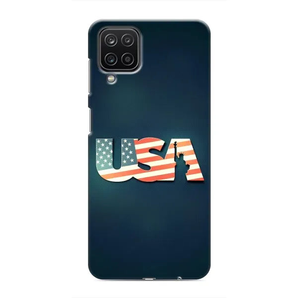 Чехол с рисунком «USA» для Samsung Galaxy M12 Чехол с рисунком «USA» для Samsung Galaxy M12