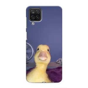 Бампер с принтом Мемы для Samsung Galaxy M12 (Утка)
