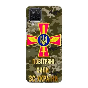 Чохли на військову тематику для Samsung Galaxy M12 (ПС ЗСУ)