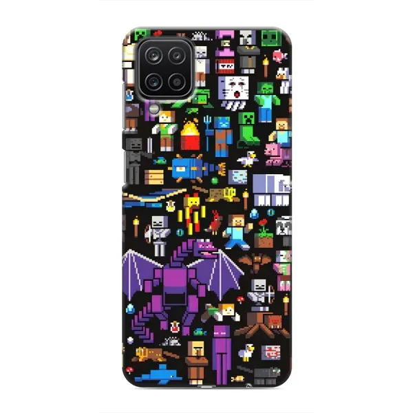 Чехол с рисунком «Все персонажи» для Samsung Galaxy M12