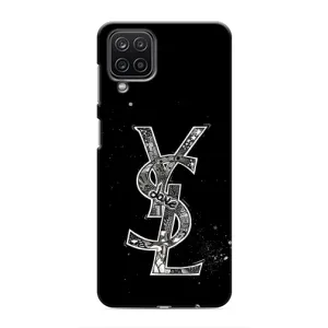 Чохол (Dior, Prada, YSL, Chanel) для Samsung Galaxy M12 (YSL)