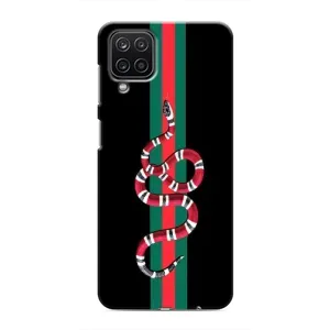 Чехлы Бренд GUCCI для Samsung Galaxy M12 (Змей Гуччи)