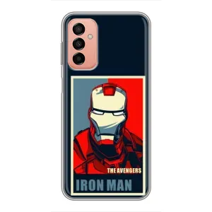 Чехол Супергерой Железный человек на Samsung Galaxy M13 (Art Iron man)