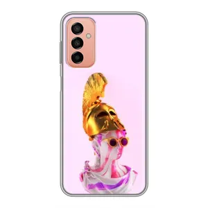 Чехол с Прикольным принтом на Samsung Galaxy M13 (АРТ Статуя)