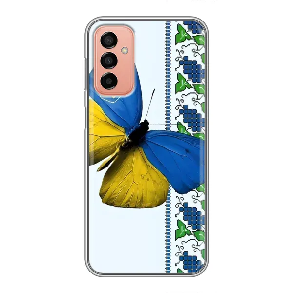 Чехол с рисунком «Бабочка» для Samsung Galaxy M13 Чехол с рисунком «Бабочка» для Samsung Galaxy M13