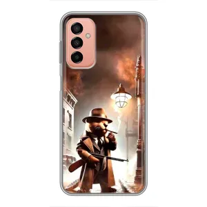 Чехол с мемами тралалело тралала для Samsung Galaxy M13 (Бобрито бандито)