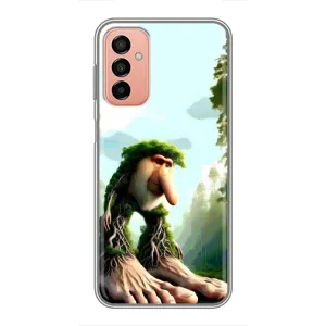 Чехол с мемами тралалело тралала для Samsung Galaxy M13 (Брр брр патапим)