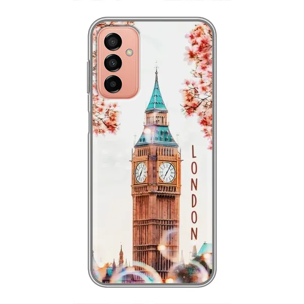 Чехол с рисунком «Часы Лондон» для Samsung Galaxy M13 Чехол с рисунком «Часы Лондон» для Samsung Galaxy M13