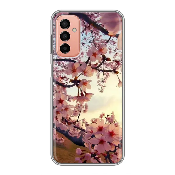 Чехол с рисунком «Цветущая сакура» для Samsung Galaxy M13 Чехол с рисунком «Цветущая сакура» для Samsung Galaxy M13