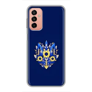 Чехол Укр Символика для Samsung Galaxy M13 (Цветущий Герб)
