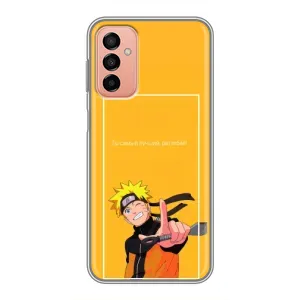Чохли з принтом НАРУТО на Samsung Galaxy M13 (Даттебайо)