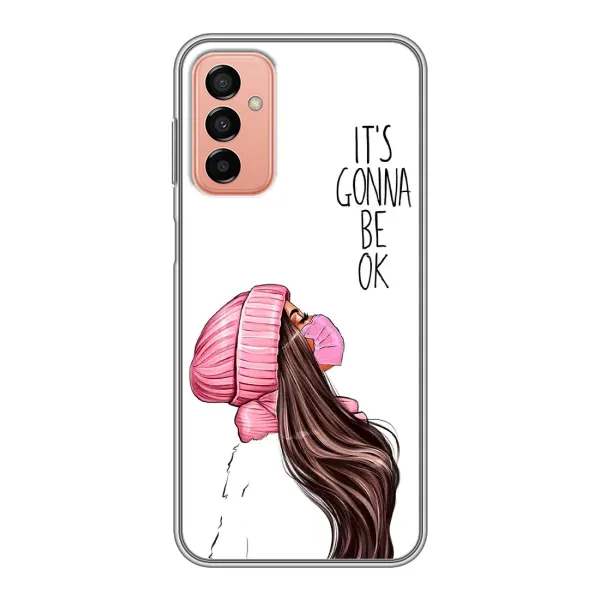 Чехол с рисунком «Девушка в маске» для Samsung Galaxy M13 Чехол с рисунком «Девушка в маске» для Samsung Galaxy M13