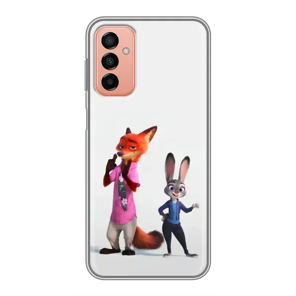 Чехол с рисунком «Джуди и Ник» для Samsung Galaxy M13 Чехол с рисунком «Джуди и Ник» для Samsung Galaxy M13