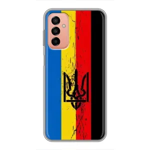 Чехлы УПА (Красно-Чёрный) на Samsung Galaxy M13 (Флаг УПА)