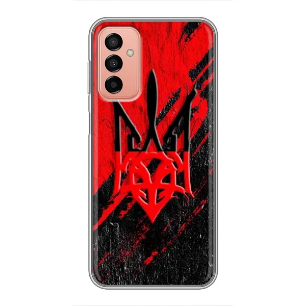 Чехол с рисунком «Герб в цвете УПА» для Samsung Galaxy M13 Чехол с рисунком «Герб в цвете УПА» для Samsung Galaxy M13