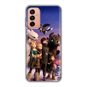 Чехол дракон Беззубик для Samsung Galaxy M13 (Герои дракона)