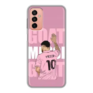 Чехлы Лео Месси в Майами на Samsung Galaxy M13 (GOAT MESSI)