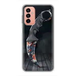Чехол КИБЕРСПОРТ для Samsung Galaxy M13 (Кинжал КС ГО)