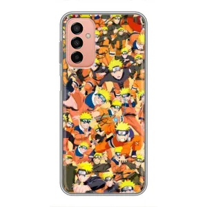 Чохли з принтом НАРУТО на Samsung Galaxy M13 (Коллаж Наруто)