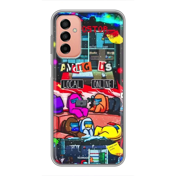 Чехол с рисунком «Команда 2» для Samsung Galaxy M13