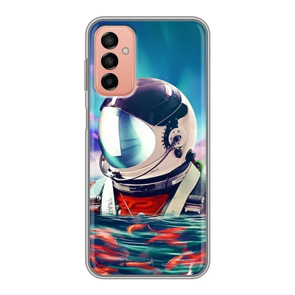 Чехол с рисунком «Космонавт в воде» для Samsung Galaxy M13 Чехол с рисунком «Космонавт в воде» для Samsung Galaxy M13