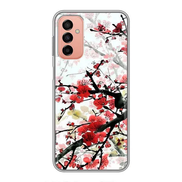 Чехол с рисунком «Красивая Сакура» для Samsung Galaxy M13 Чехол с рисунком «Красивая Сакура» для Samsung Galaxy M13
