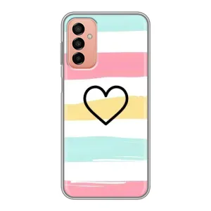Чехлы с тематикой "Маленькие Сердечки" на Samsung Galaxy M13 (Красивое сердечко)