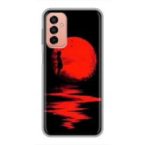 Літній Чохол на Samsung Galaxy M13 (Червоний Захід сонця)